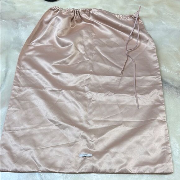 Prada Pink Satin Dust Bag Large - Picture 1 of 6